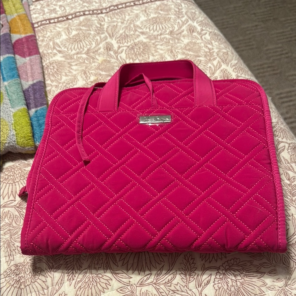 Vera Bradley Pink Quilted Tote